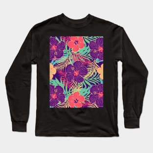 Hibiscus 001 Long Sleeve T-Shirt